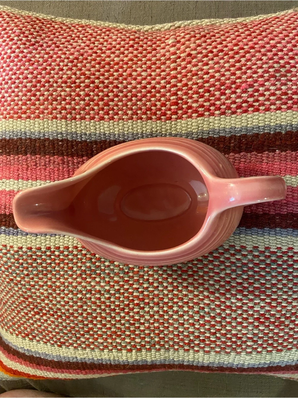 Fiesta Pink Creamer Pitcher